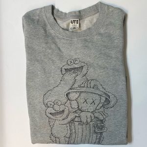 Sesame Street Sweatshirt/Gray /Size Small/ Boys